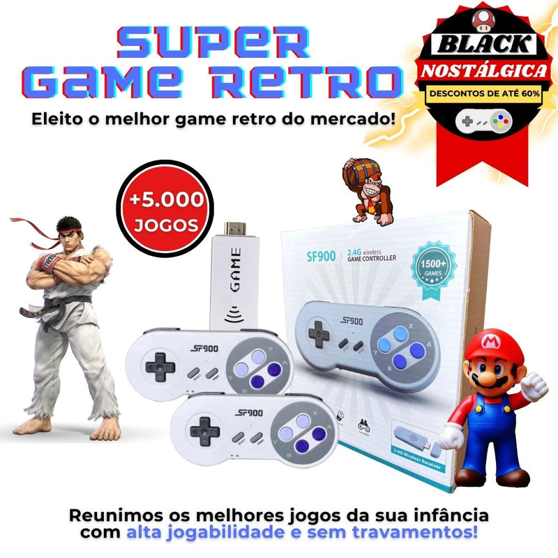 Super Game Retrô - Black Nostálgica🔥