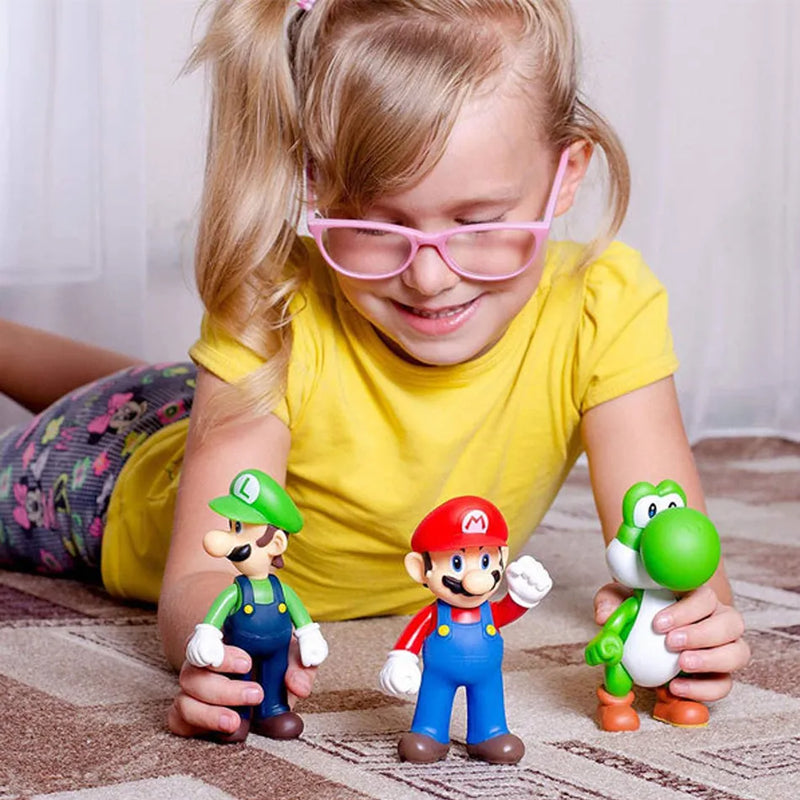 Boneco Personagem Super Mario